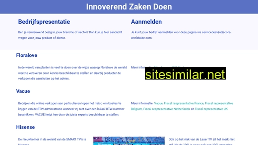 innoverendzakendoen.nl alternative sites