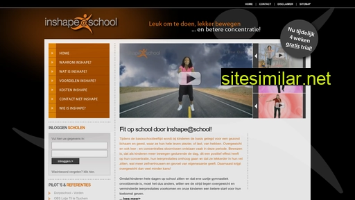 inshapeatschool.nl alternative sites
