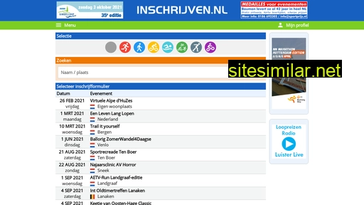 inschrijven.nl alternative sites