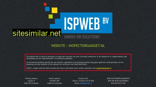 inspectorgadget.nl alternative sites