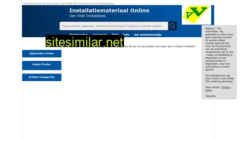 installatiemateriaalonline.nl alternative sites
