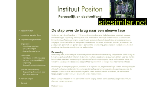 instituutpositon.nl alternative sites