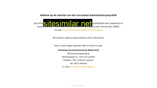 instrument-kgw.nl alternative sites