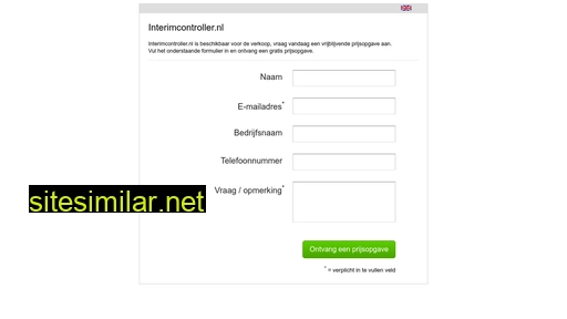 interimcontroller.nl alternative sites