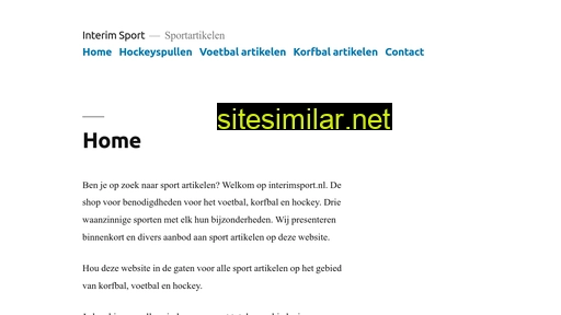 interimsport.nl alternative sites