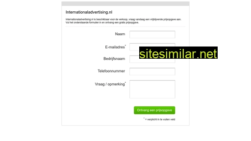 internationaladvertising.nl alternative sites