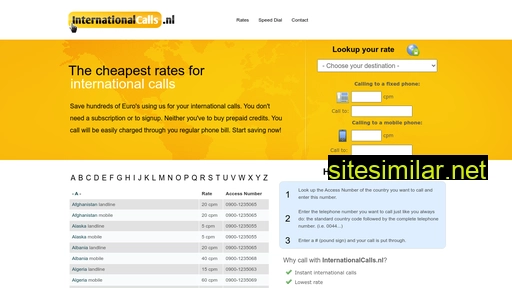 internationalcalls.nl alternative sites