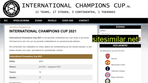 internationalchampionscup.nl alternative sites