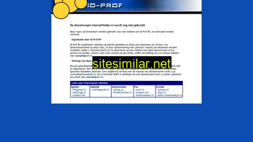 internetfolder.nl alternative sites