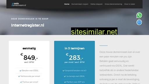 internetregister.nl alternative sites