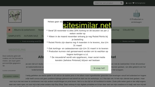 inthepocketdesign.nl alternative sites