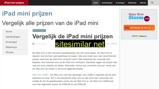ipadminiprijzen.nl alternative sites