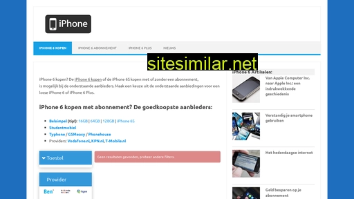 iphone6kopen.nl alternative sites