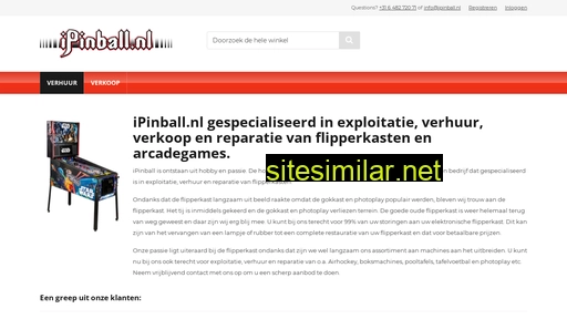 ipinball.nl alternative sites