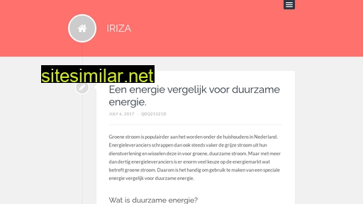 iriza.nl alternative sites