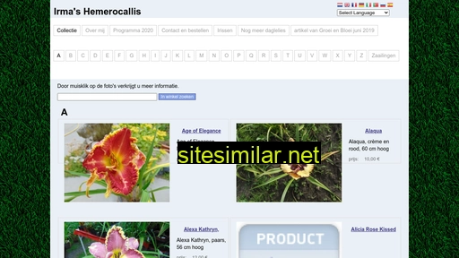 irmas-hemerocallis.nl alternative sites