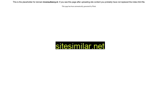 ir-consultancy.nl alternative sites