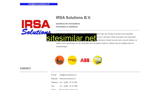 Irsa-solutions similar sites
