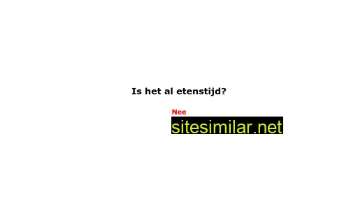 ishetaletenstijd.nl alternative sites