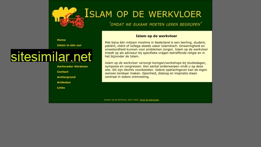 islamopdewerkvloer.nl alternative sites
