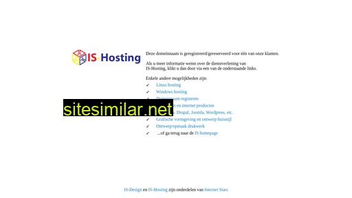 is-hosting.nl alternative sites