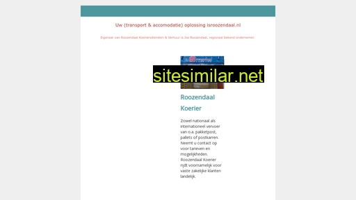 isroozendaal.nl alternative sites