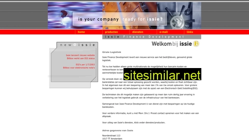 issie.nl alternative sites