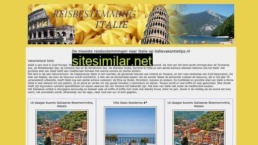 Italievakantietips similar sites