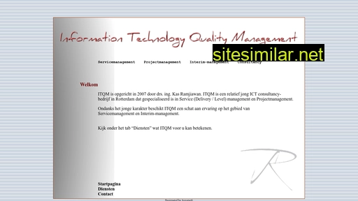 itqm.nl alternative sites