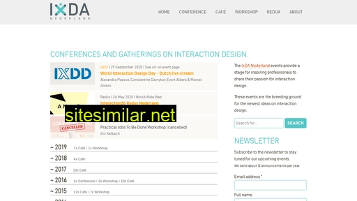 ixda.nl alternative sites
