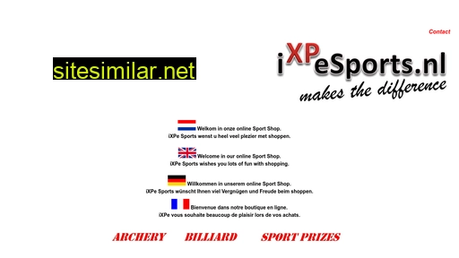 ixpesports.nl alternative sites
