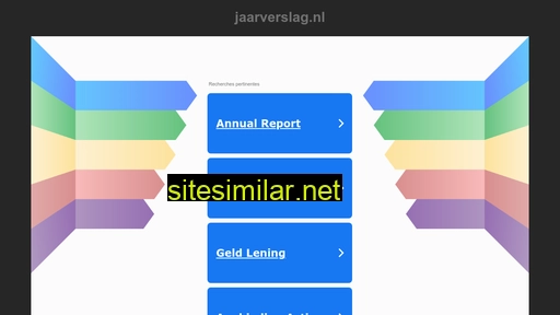 jaarverslag.nl alternative sites