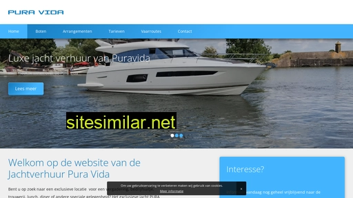 jachtverhuurpuravida.nl alternative sites