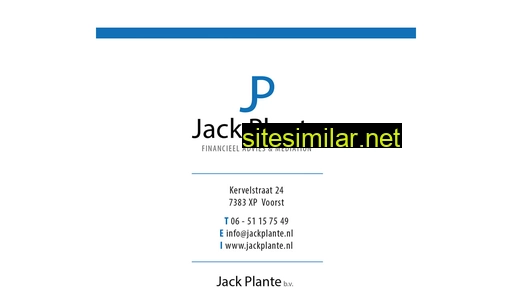 jackplante.nl alternative sites