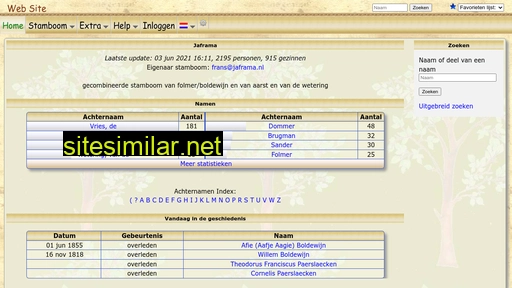 jaframa.nl alternative sites