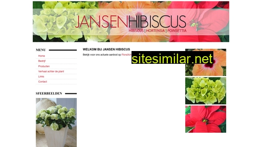jansenhibiscus.nl alternative sites