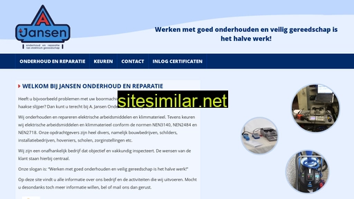 jansenonderhoudenreparatie.nl alternative sites