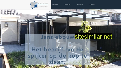 jansiebouw.nl alternative sites