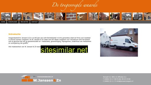 janssengevelwerken.nl alternative sites