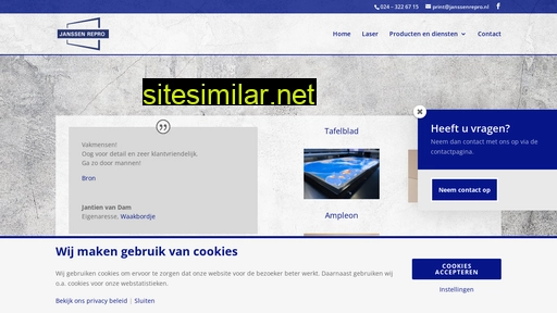 janssenrepro.nl alternative sites