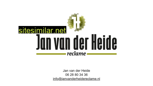 janvanderheidereclame.nl alternative sites