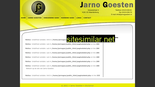 jarnogoesten.nl alternative sites