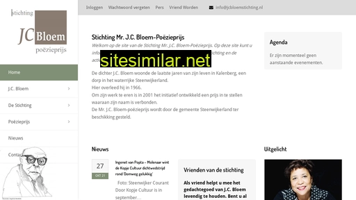 jcbloemstichting.nl alternative sites