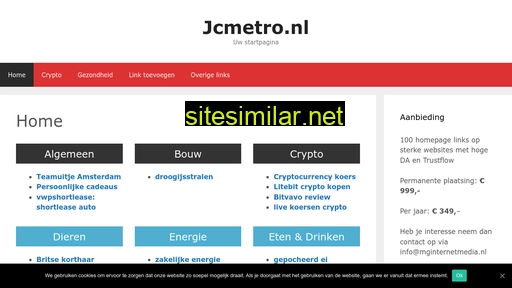jcmetro.nl alternative sites