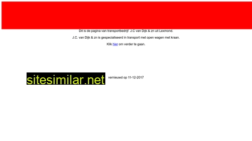 jcvandijkzn.nl alternative sites