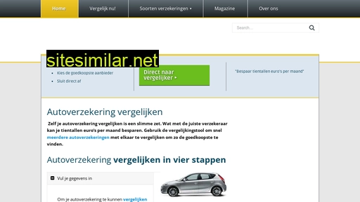 jeautoverzekeringvergelijken.nl alternative sites