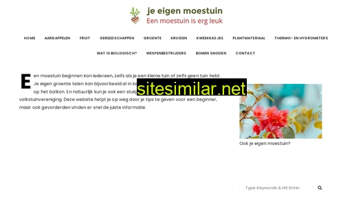 jeeigenmoestuin.nl alternative sites