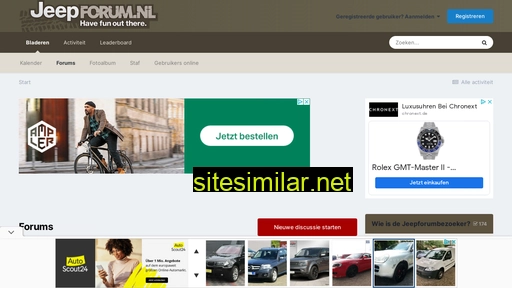 jeepforum.nl alternative sites