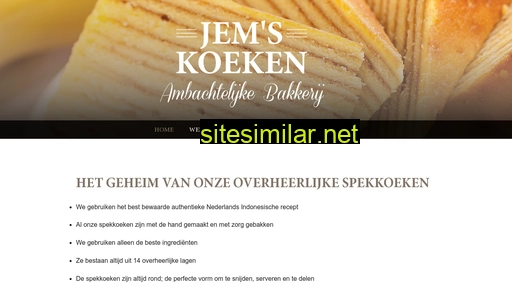 jems-spekkoeken.nl alternative sites