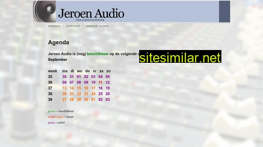 jeroenaudio.nl alternative sites